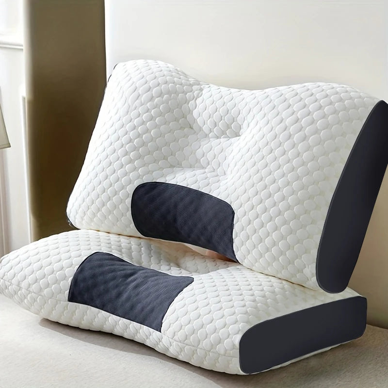 Adjustable Ergonomic Neck Support Pillows (2-Pack) for Comfort