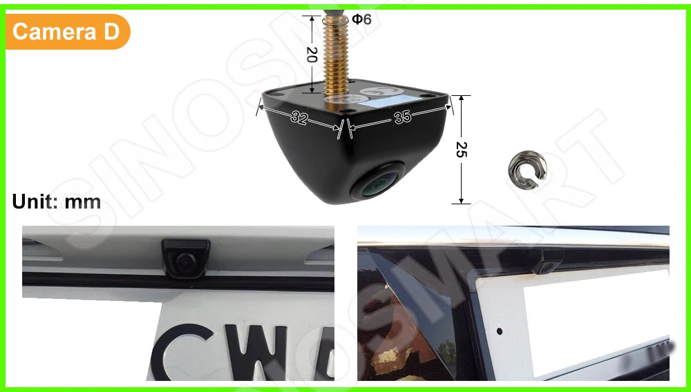 Dynamic Trajectory Reverse Camera for MQB Vehicles
