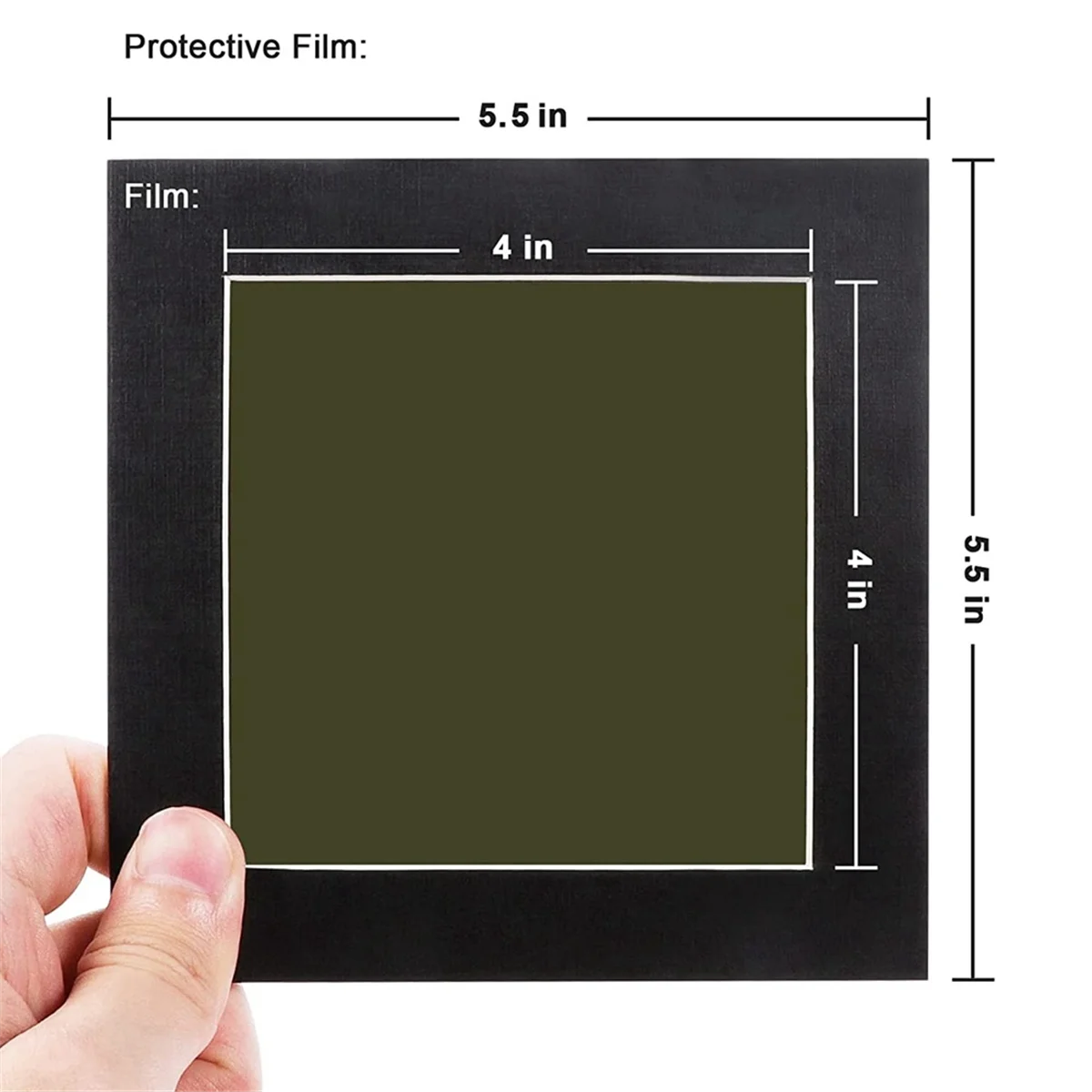 Magnetic Field Viewing Film - 10 x 10cm