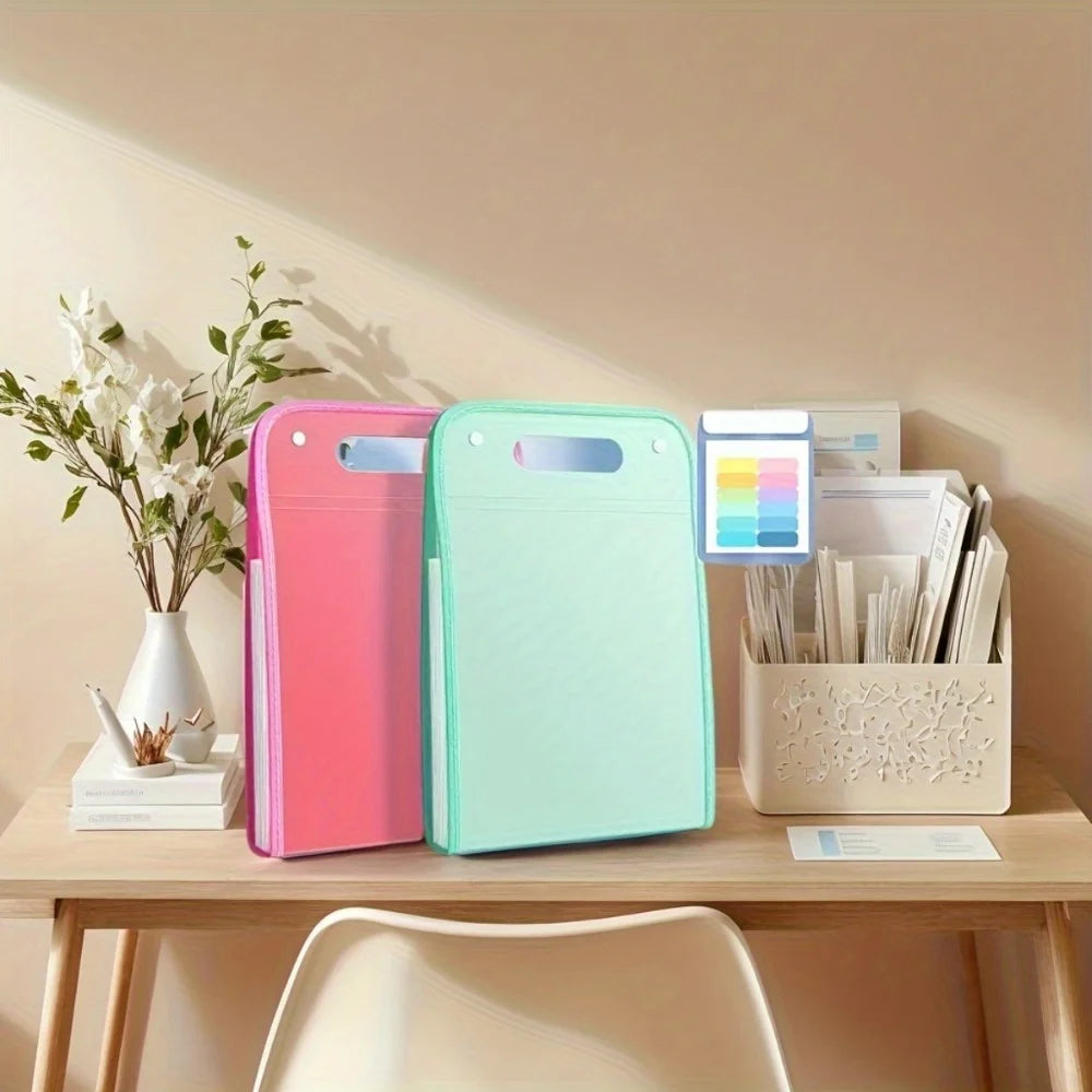 A4 Expanding Document Folder with Carry Handle