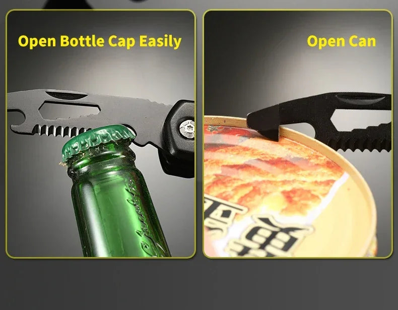 Hammer, Wrench and Pliers Multitool with Sheath