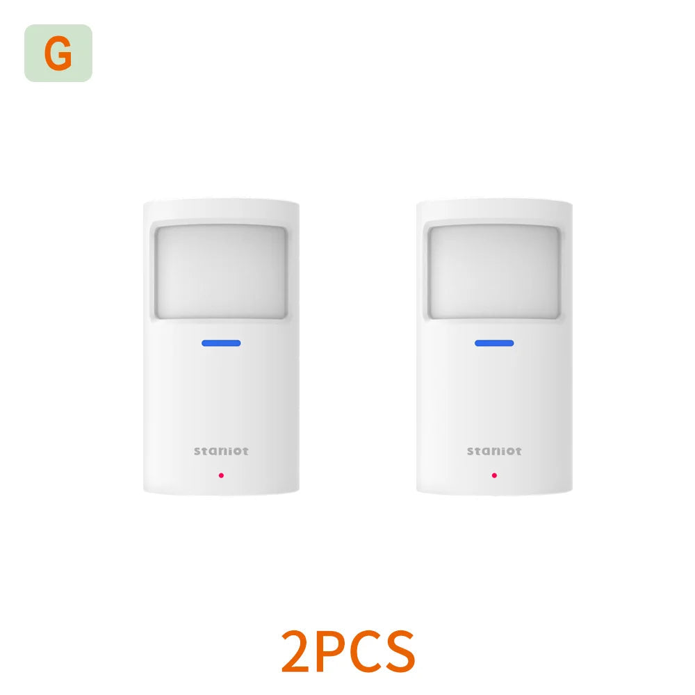500m Transmission Distance 7 Inch GSM LoRa Staniot Version Security Alarm System Tuya WiFi 4G Smart Home Burglar Alarm Kit Home