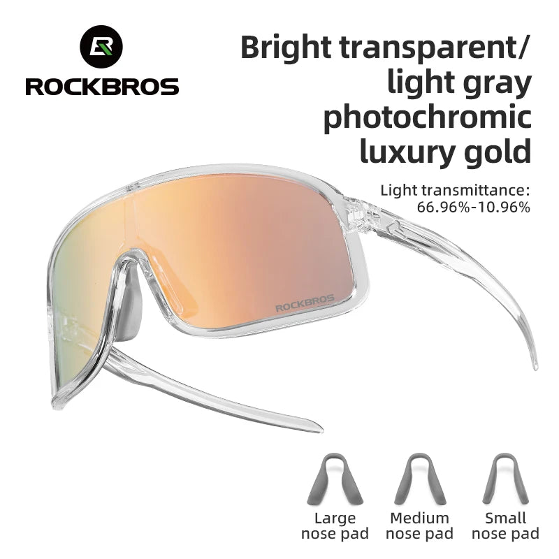 Photochromic MTB Cycling Glasses with UV400 Protection
