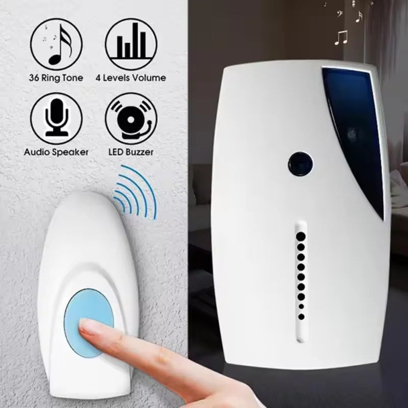 Wireless Doorbell with 36 Melodies