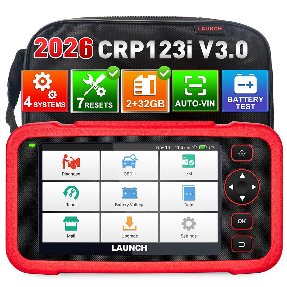 LAUNCH CRP123I V3.0 OBD2 Scanner with 4 System Diagnostics