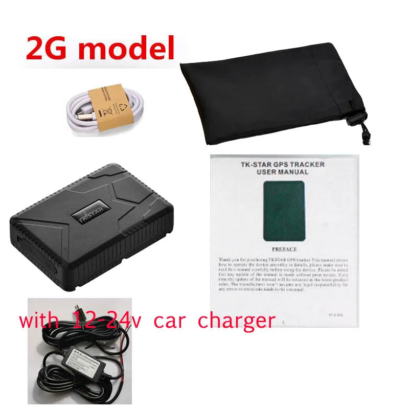 4G Car GPS Tracker TKSTAR TK915 GPS Locator 10000mAh Magnet Waterproof IP65 GPS Car Tracker Tamper Alert LIFETIME FREE APP