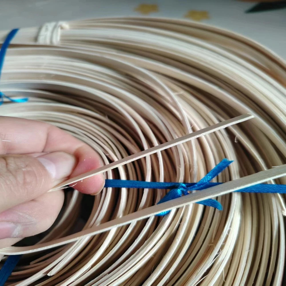 Flat Natural Rattan Reed, 10 m Total
