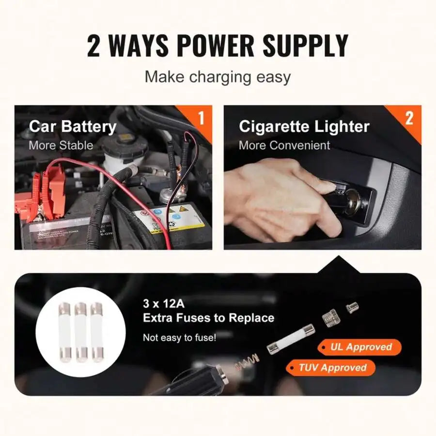 SucceBuy Electric Car Jack 3T Scissor Jack With Electric Impact Wrench 12V Portable Car Jack Lifting For SUV Truck Tire Change