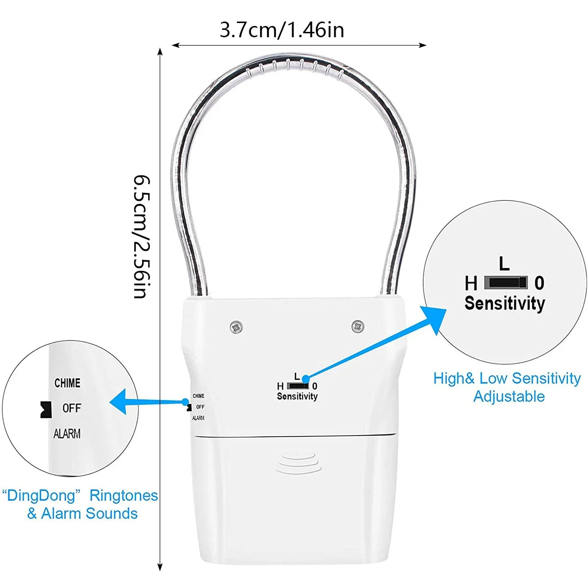 Portable Door Handle Alarm
