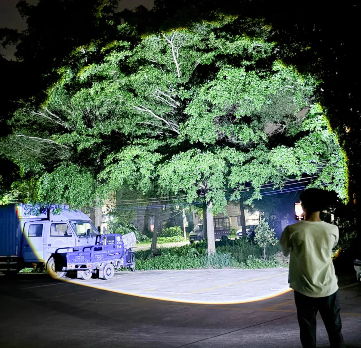 Rechargeable Zoom LED Torch, Large or Small COB Option