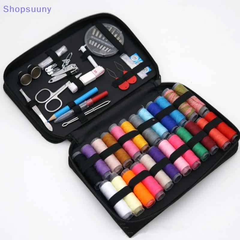 Portable Sewing Kit with Storage Case