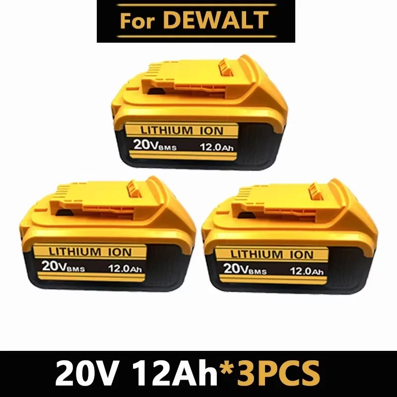 Bateria de Substituição para Ferramenta Elétrica Li-Ion 20V 12.0Ah