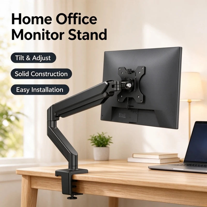 Adjustable Single-Monitor Desk Arm - Model Options