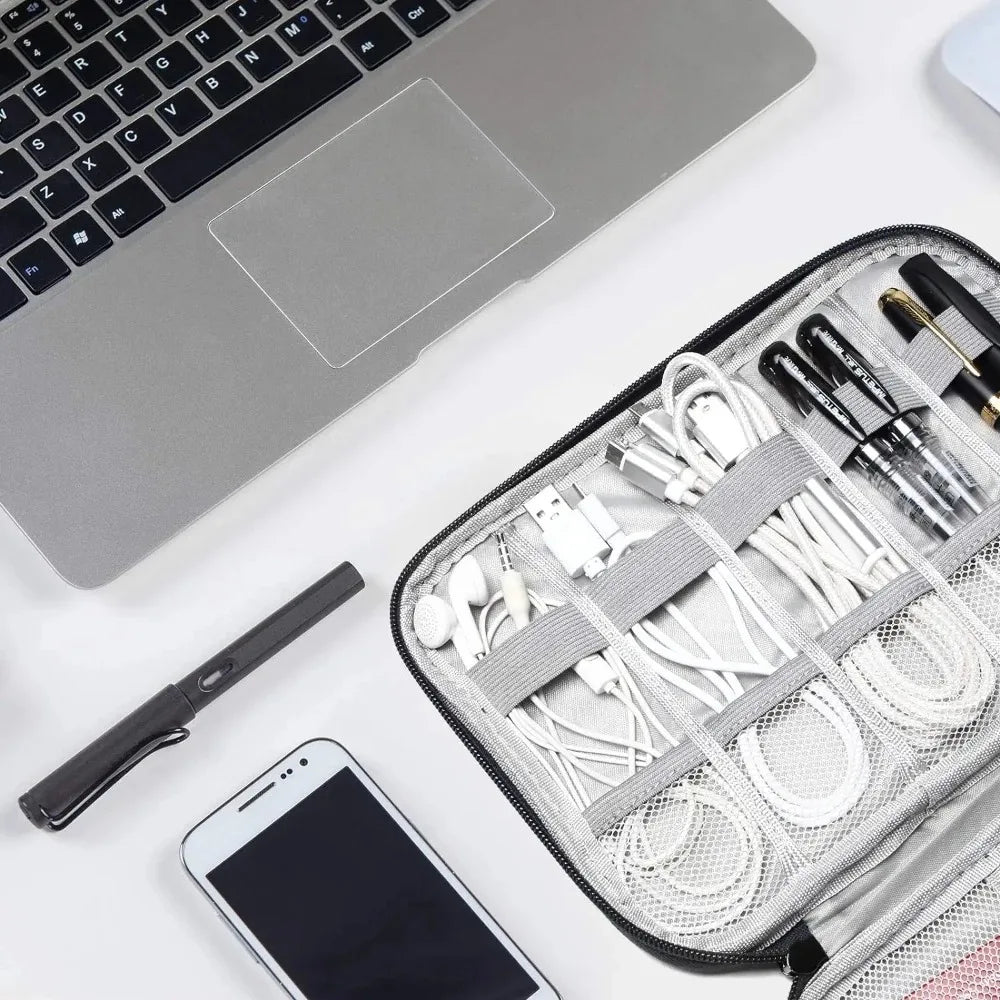 Zipped Cable and Accessories Organiser - 25cm