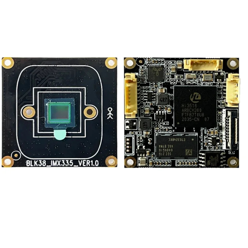 Module de caméra IP UHD 4K 8MP Starlight WDR à double flux