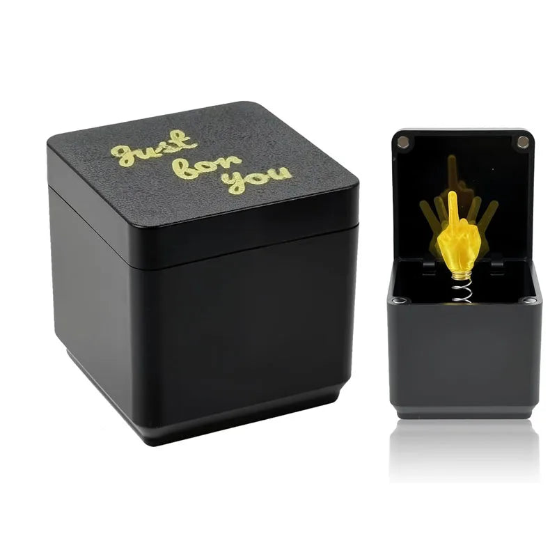 Overraskelse Mellem-finger Gaveboks Prank
