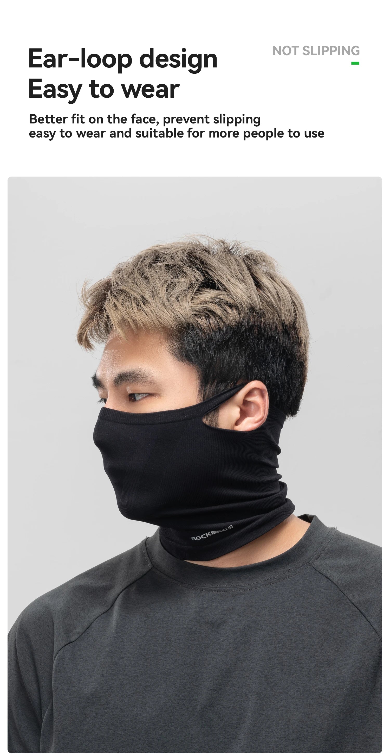 Cycling Face Mask Bandana Warmer for Outdoor Use