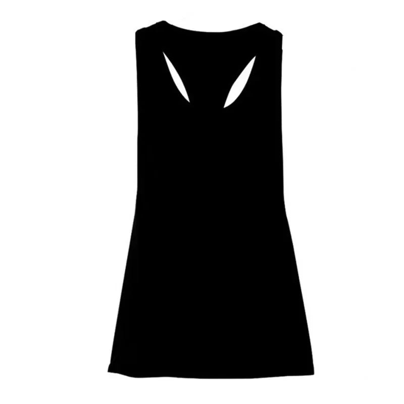 Weibliches Racerback-Polyester-Workout-Top