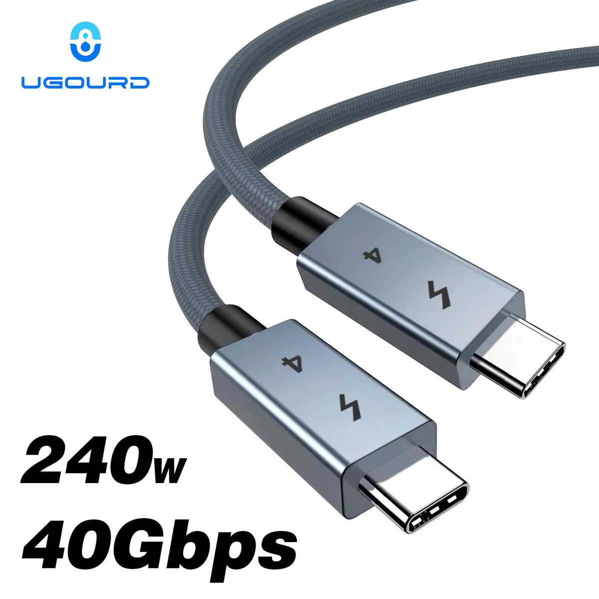 USB-C USB4 40Gbps Cable with 240W PD Support