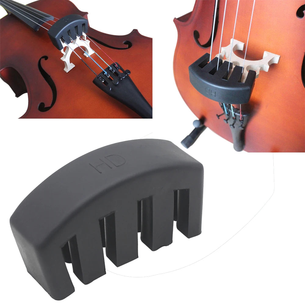 Five-Claw Rubber Cello Practice Mute