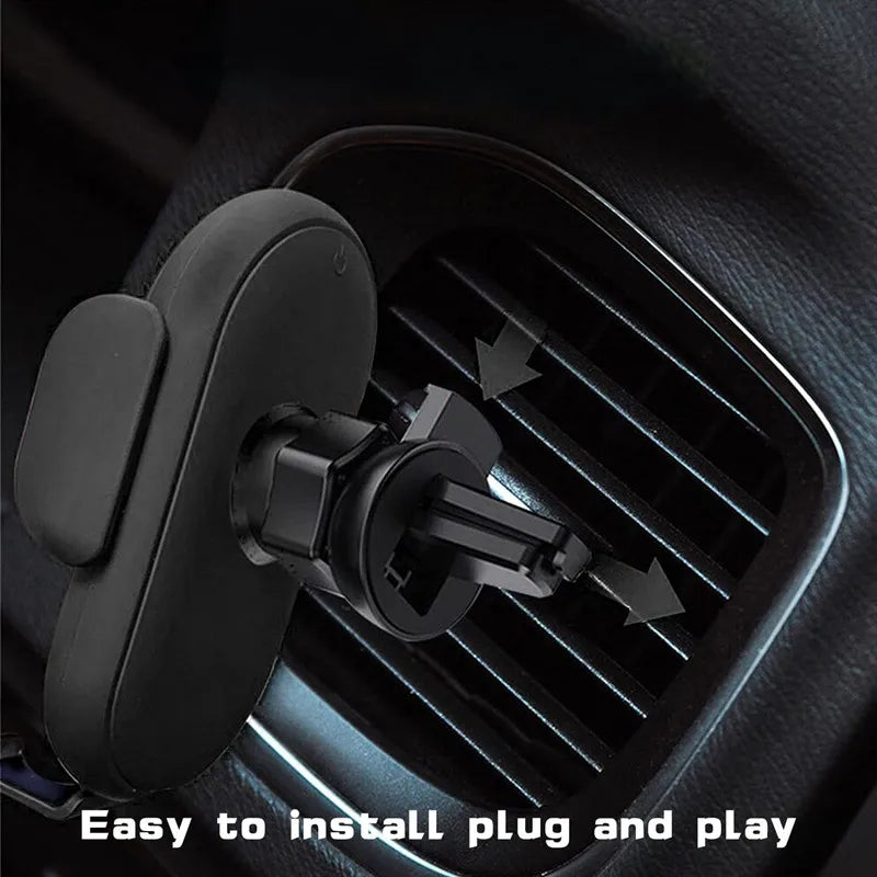 Automatic-Clamp Wireless Car Charging Mount