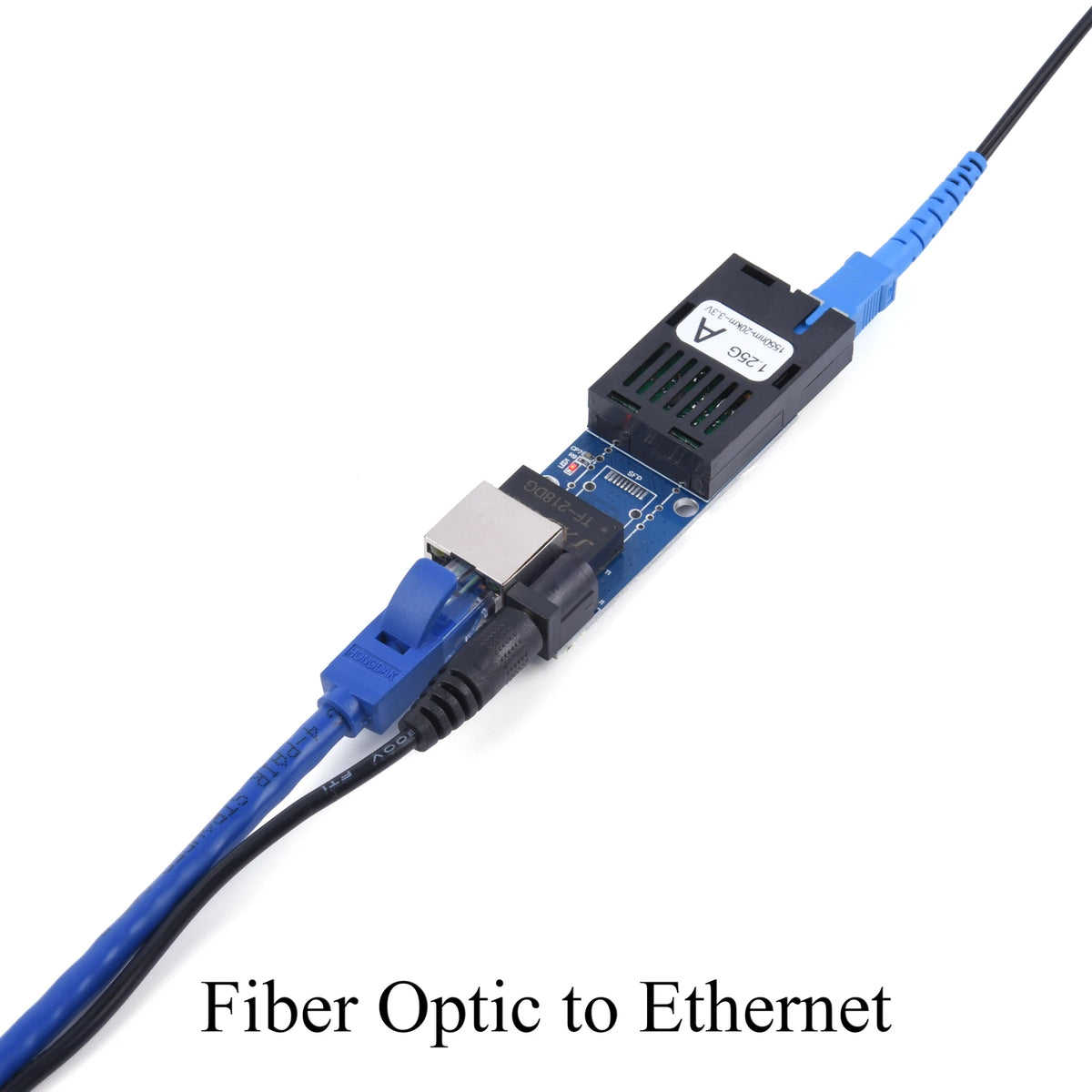Gigabit Ethernet -fiiber media -muuntajat