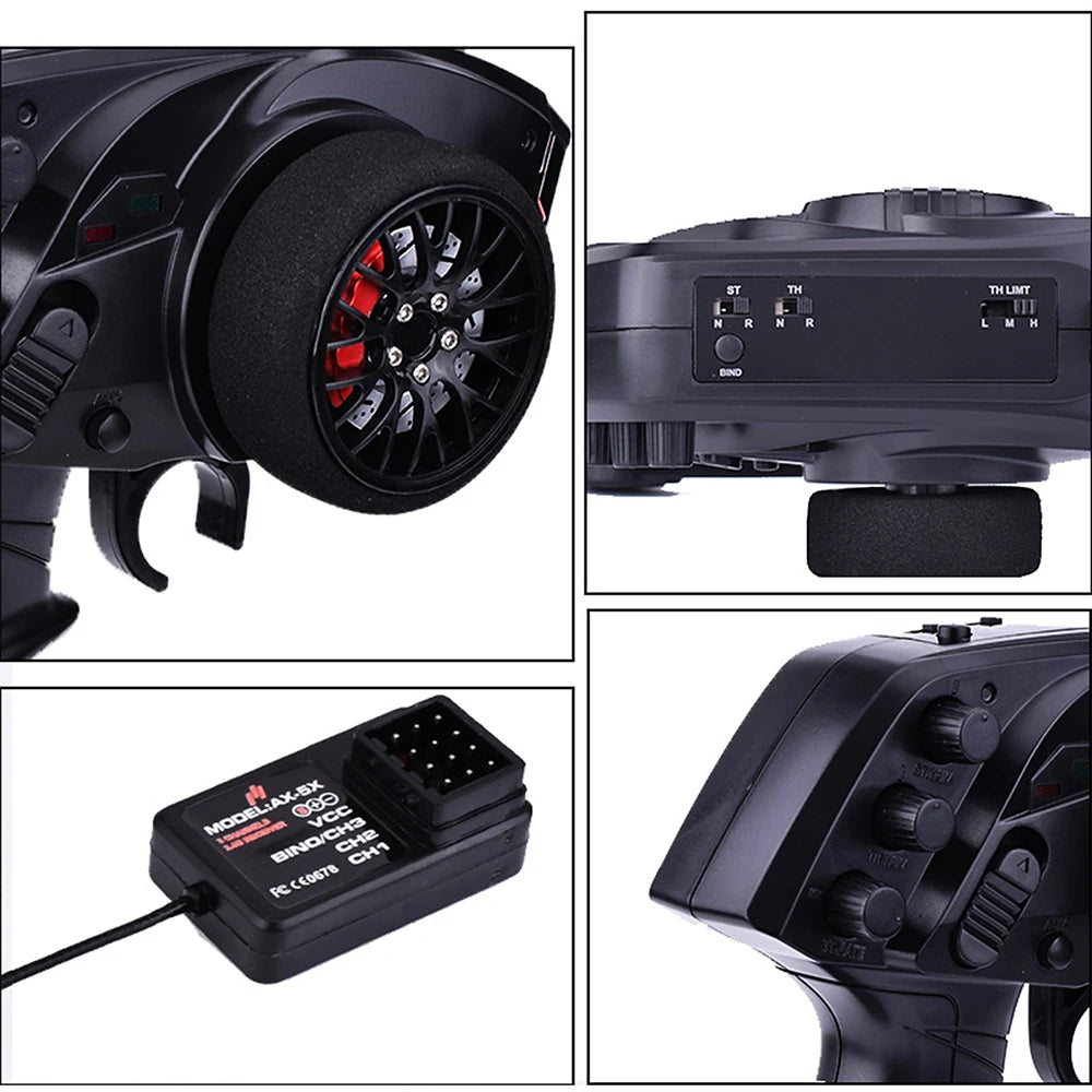 2.4 GHz RC Radio System - Channel Options