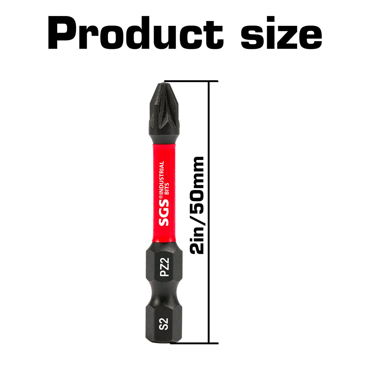 Multifunctional Screwdriver Bit Set, Ph, Pz, Sq, Hex, Torx, Sl, Multi-Specification Universal Impact Screwdriver Bit Set, 50mm, Magnetic Bits, S2 Steel Material, Universal 1/4" Hex Shank Compatible with Electric Drills, Elect