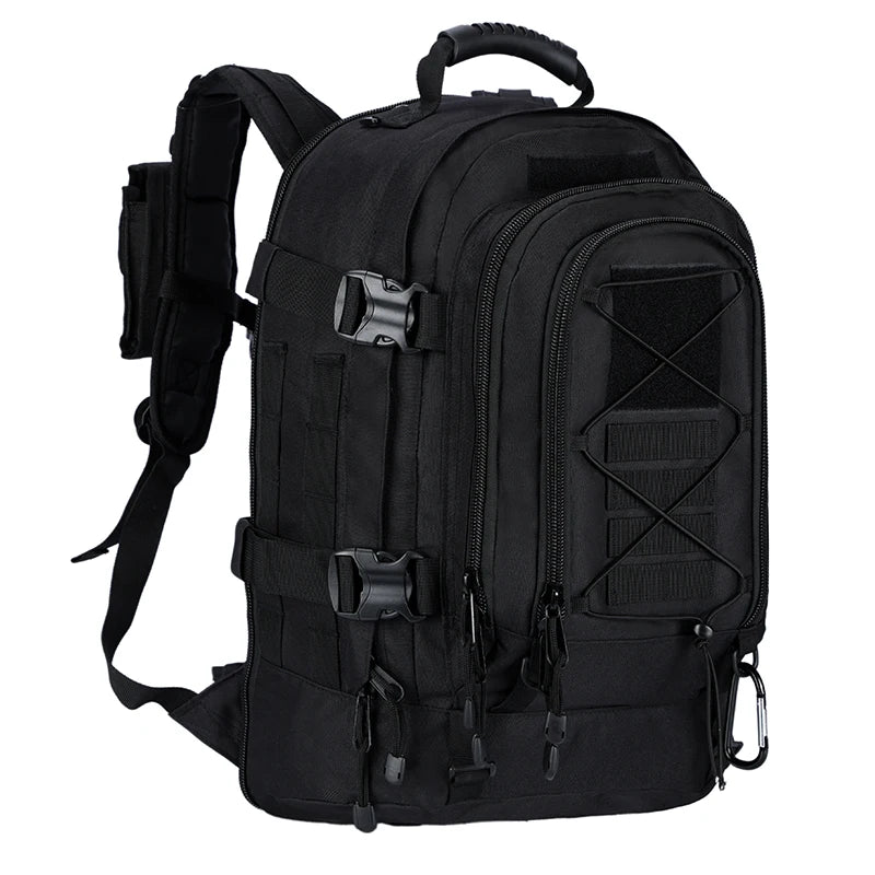 Sac à dos militaire tactique 65L pour camping, randonnée et voyage