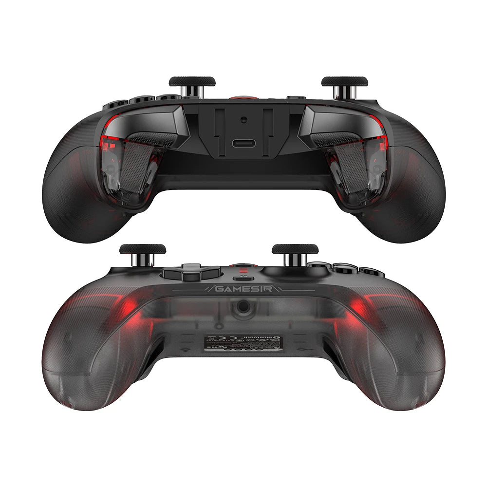 GameSir Cyclone 2 Bezdrátový Pro ovladač Bluetooth hernípad s nabíjecí stanicí Hall Effect joysticky pro Nintendo Switch, iPhone, Android & PC