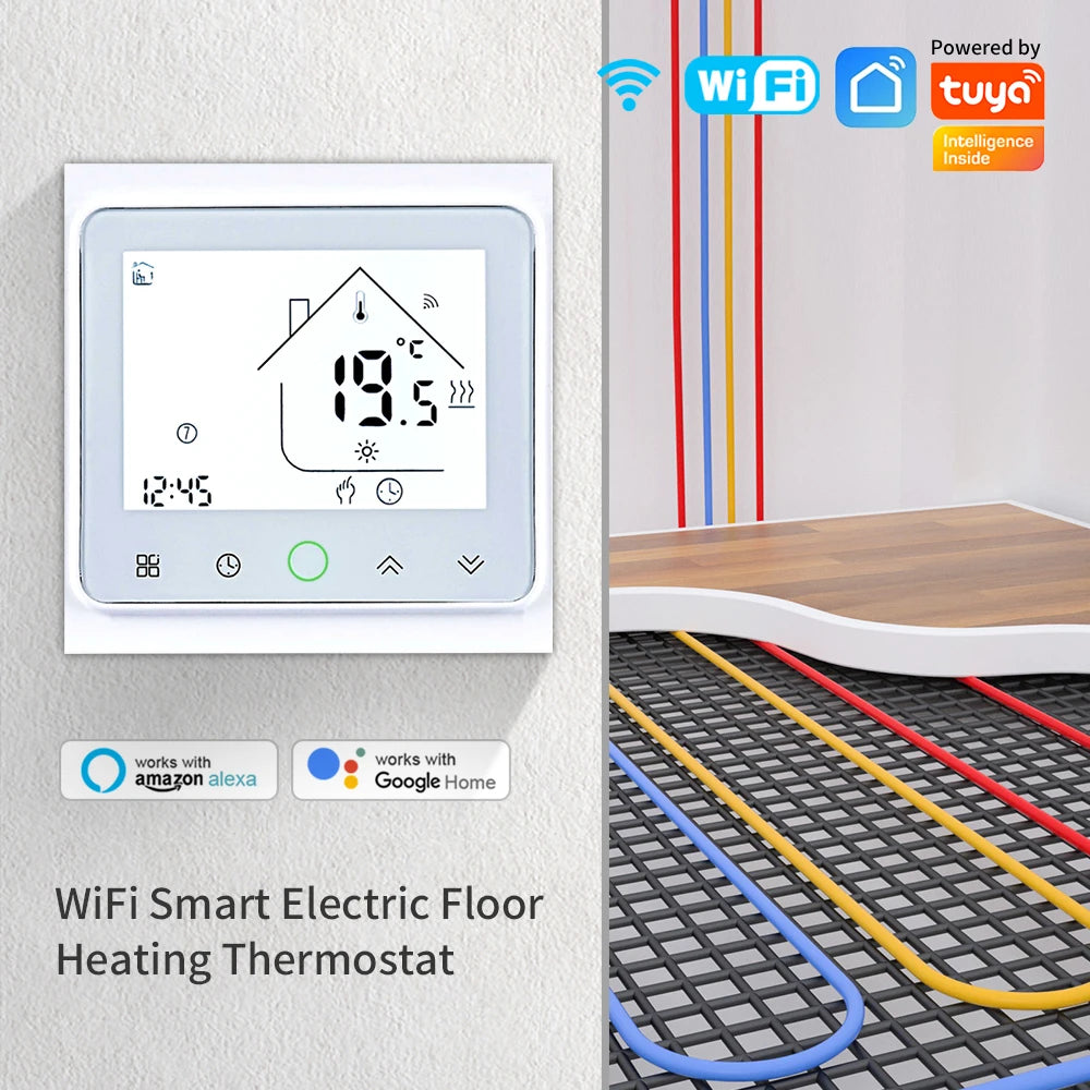 Wi-Fi-varmetermostat - valgmuligheder for system