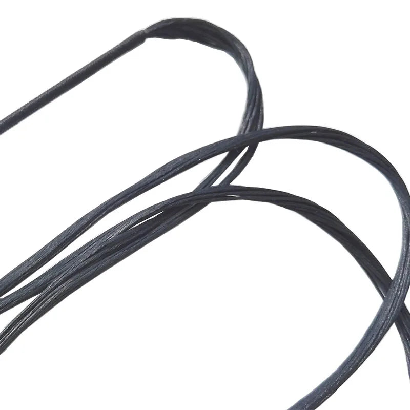 Corda de corda de arco recurvo — Comprimento e opções de fibra