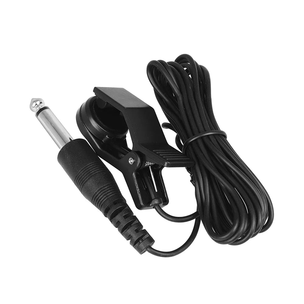 Clip-On Instrument Pickup with 6.5mm Plug and 2.5m Cable