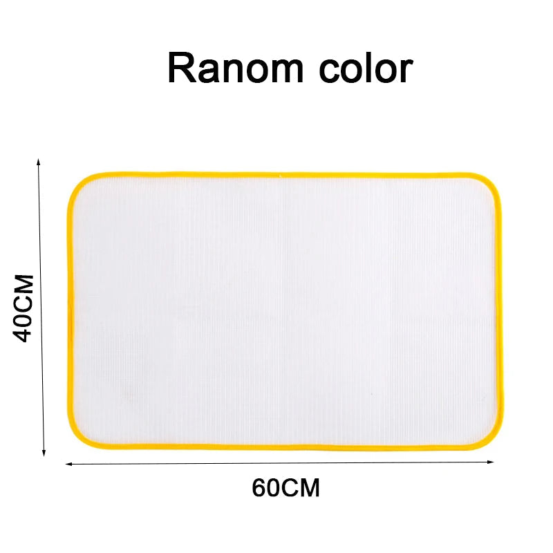 Clothes Ironing Protection Pad Cloth Protective Press Mesh Ironing Board Mat Insulation Against Random Colors Ironing Board Cove