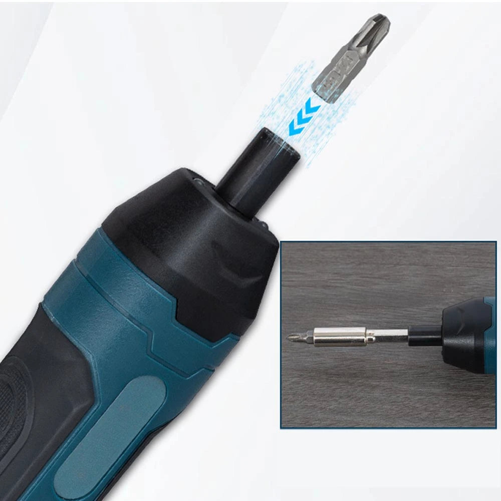 Mini Electric Screwdriver Set USB Rechargeable 1300mah Adjustment Power Dril Multi-function Disassembly Torque Repair Tools Kit