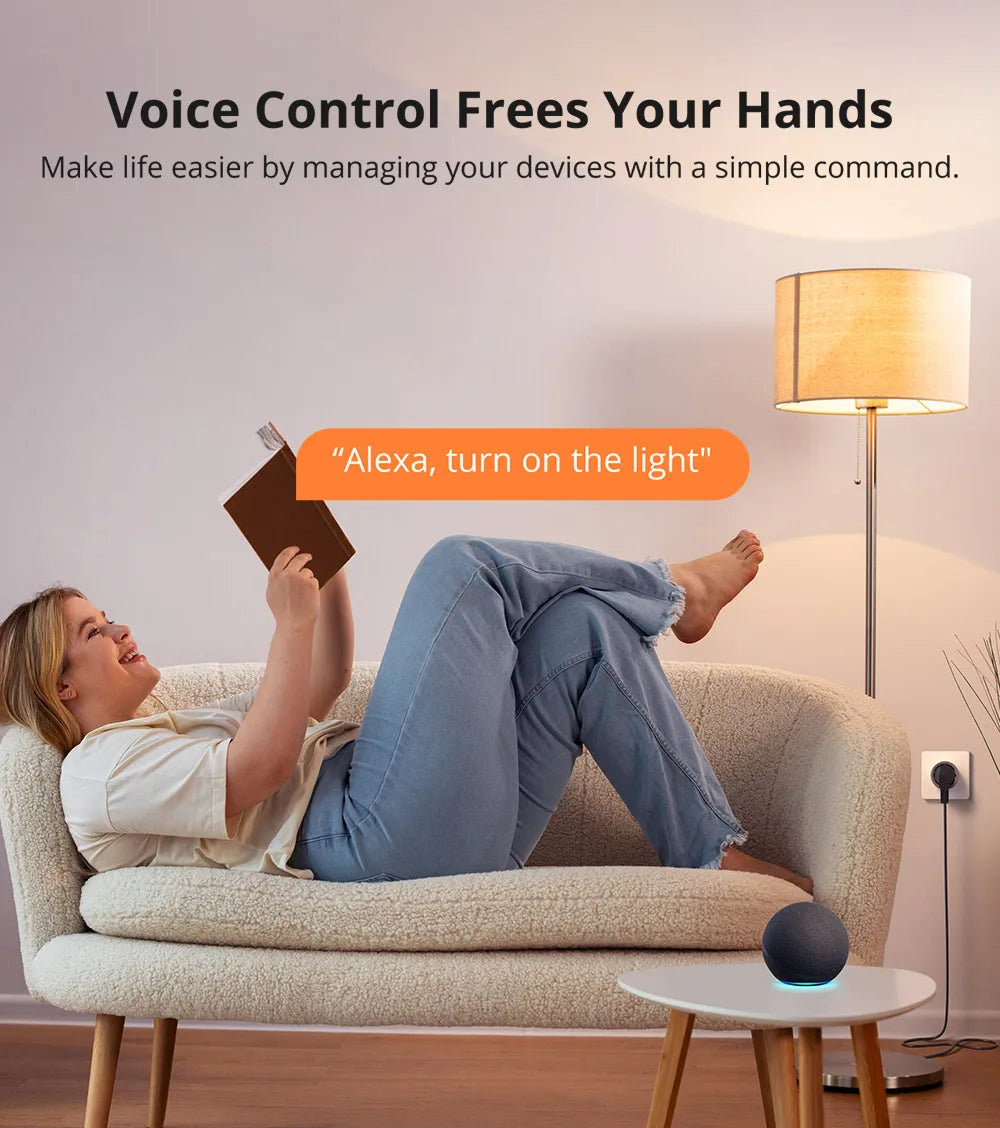 S60 TPF EU Wi-Fi Smart Plug with Energy Monitoring