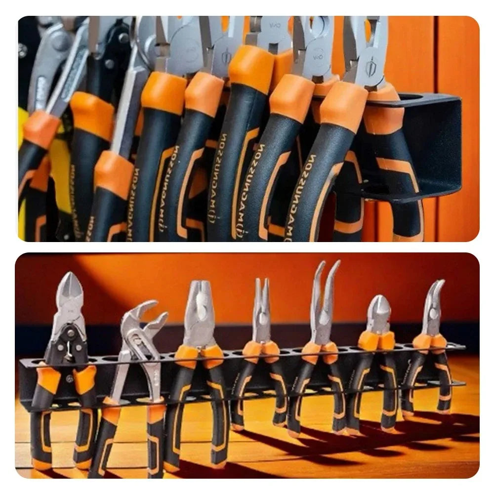 Wall-Mounted Hand Tool Organizer