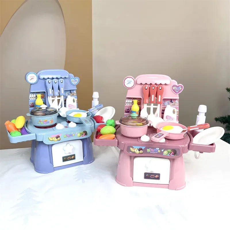 Children's Pretend-Play Kitchen Set