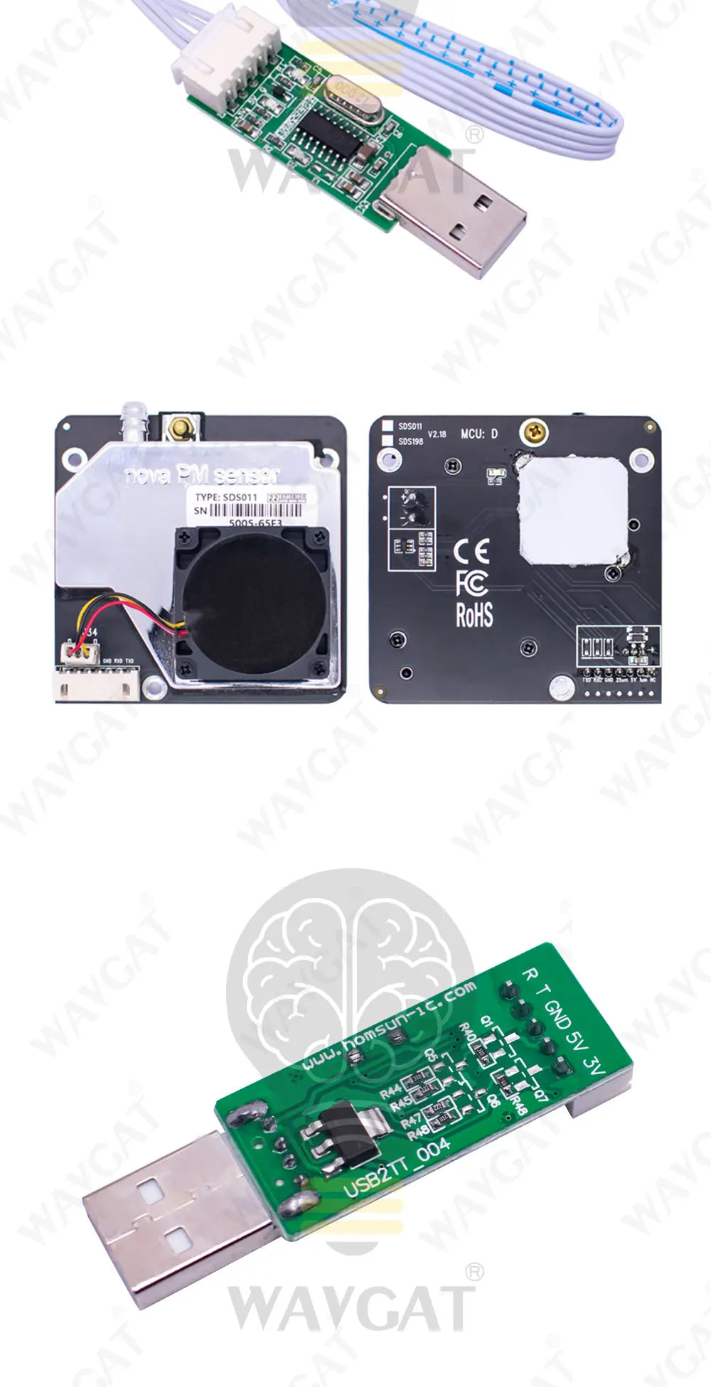 SDS011 PM2.5 Senzor prachu modul