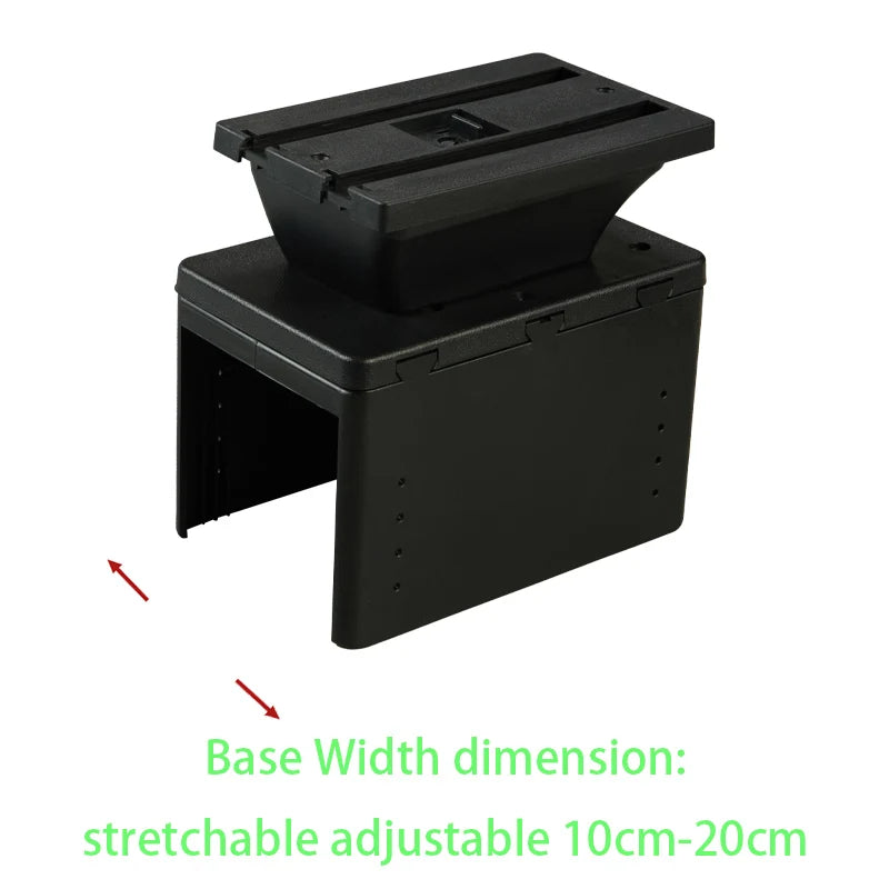Universal Car Armrest Universal Model Armrest Box Central Storage Box Dedicated Cup Holder Retrofit Parts Interior Accessories