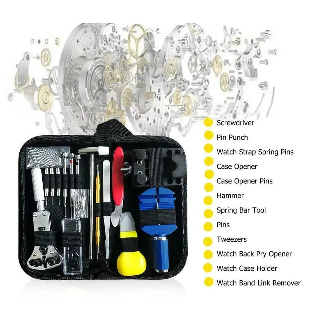 147-Piece Watch Repair Tool Kit