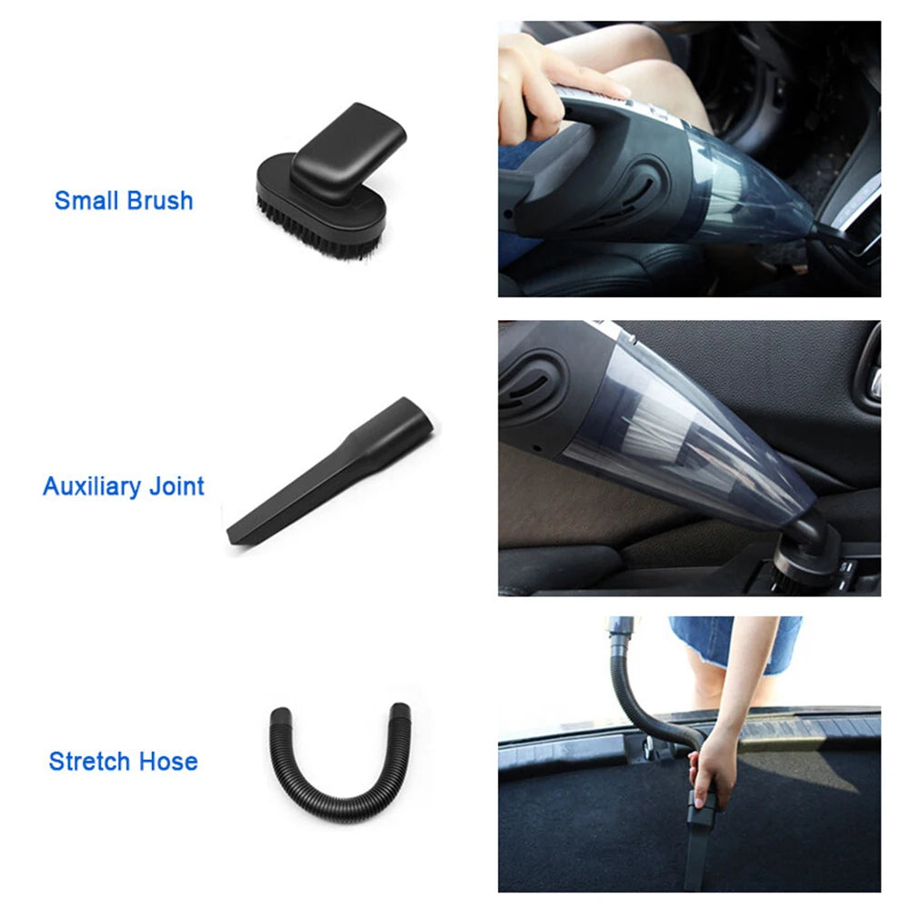 Cordless Handheld Car Vacuum Cleaner, Wet and Dry 120W