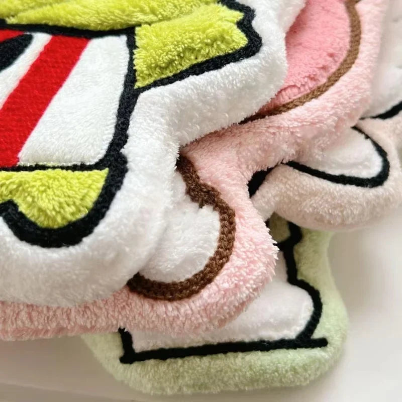 Sanrio Coral Fleece Hand Towel – Hello Kitty, My Melody & Pochacco 🐱