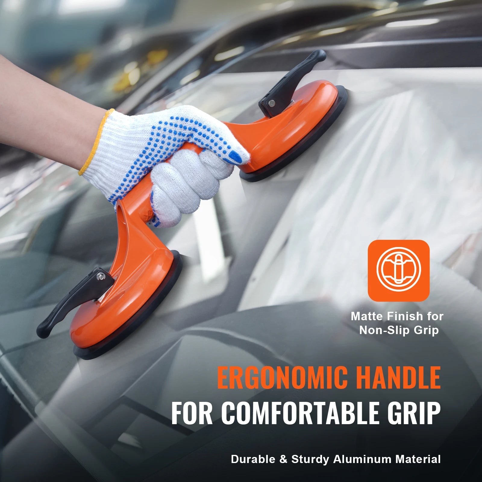 SucceBuy 4,7" glas vakuum sugekop sæt (2 stk)