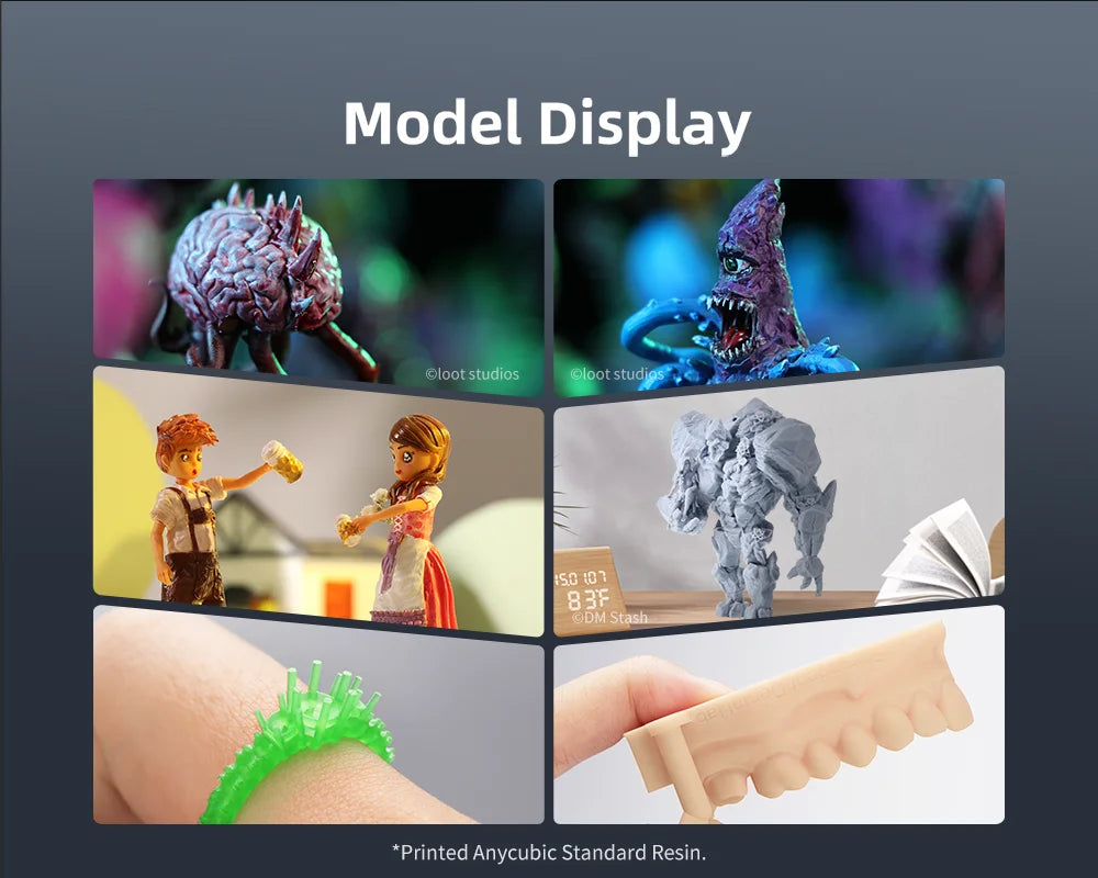 ANYCUBIC 405nm UV Resin for High-Precision 3D Printing