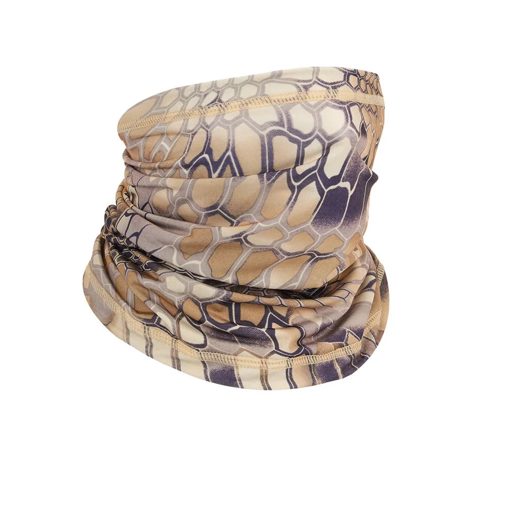Bandana de sport extérieur tube militaire écharpe pêche cyclisme tactique randonnée couvre-visage cache-cou demi-masque bandeau hommes femmes