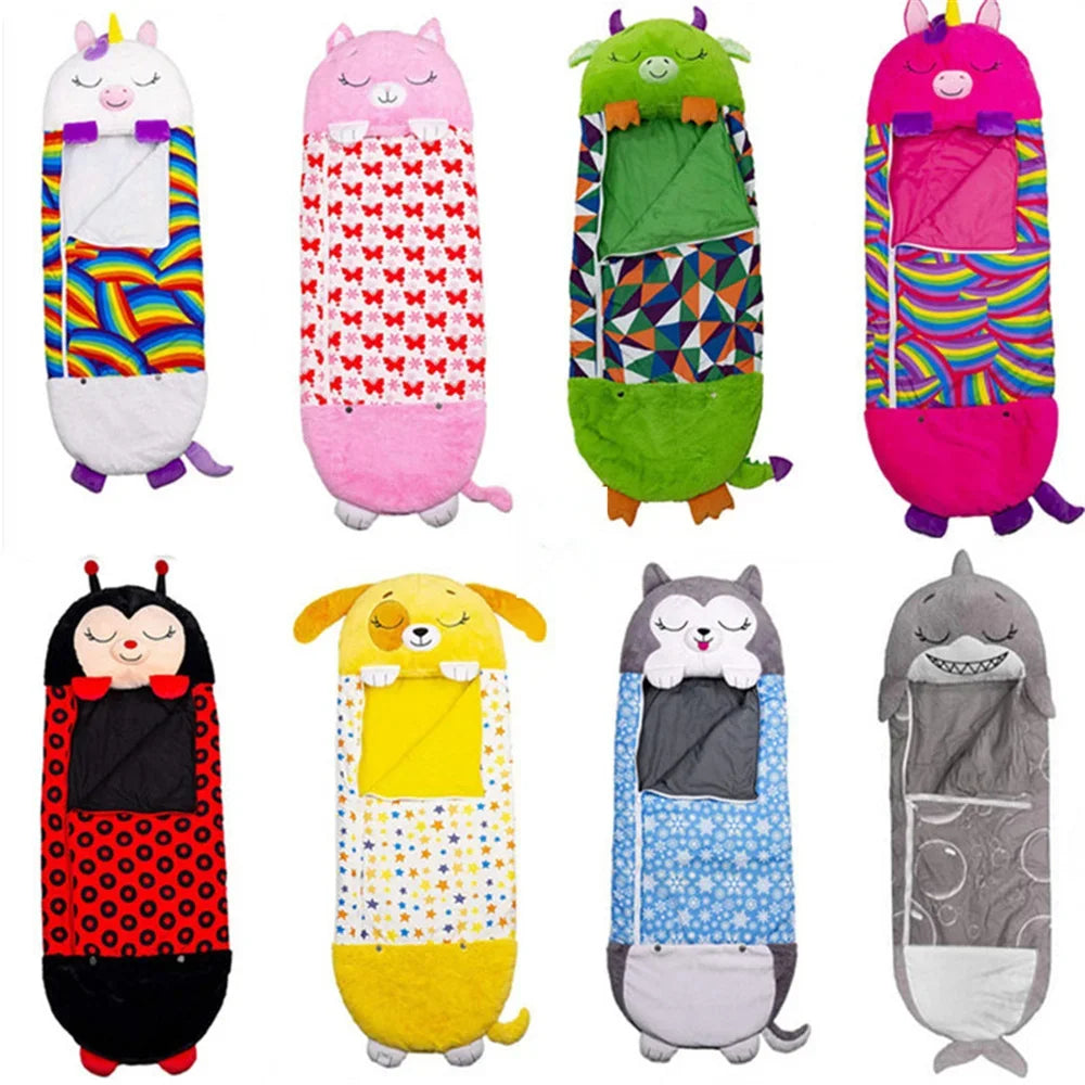 Kids Cartoon Animal Sleeping Bag
