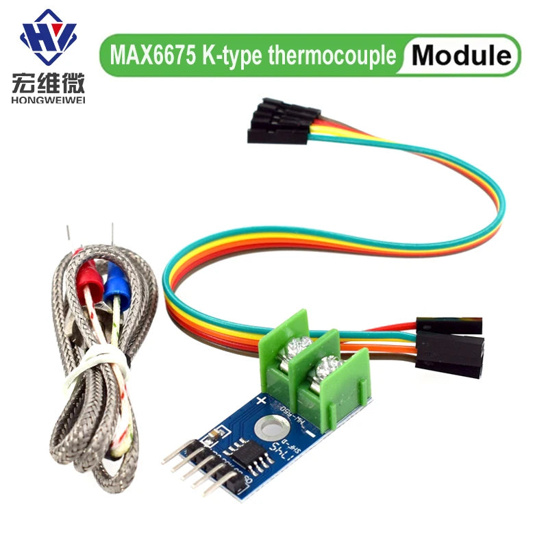 MAX6675-interface voor K-type thermokoppel