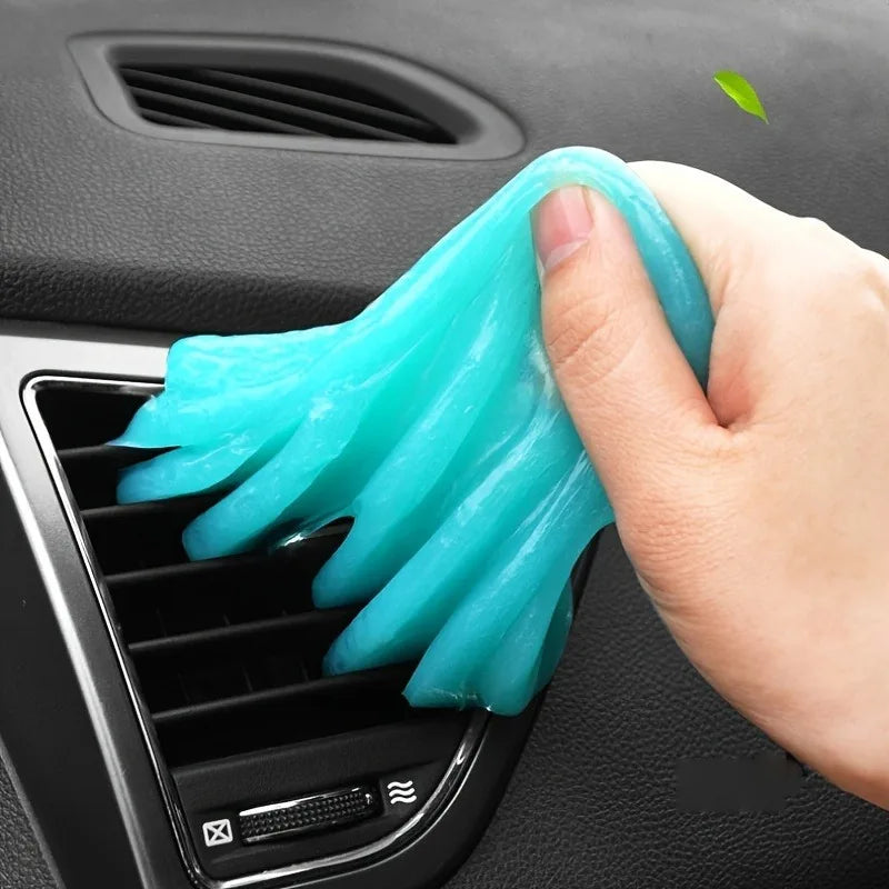 Blue Dust-Cleaning Gel for Vents and Keyboard Gaps