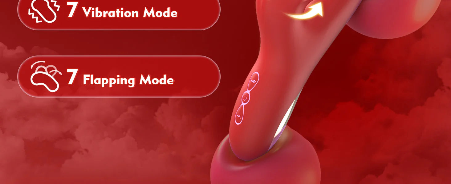 2'si 1 Arada Dil Yalama Dildo Vibratör